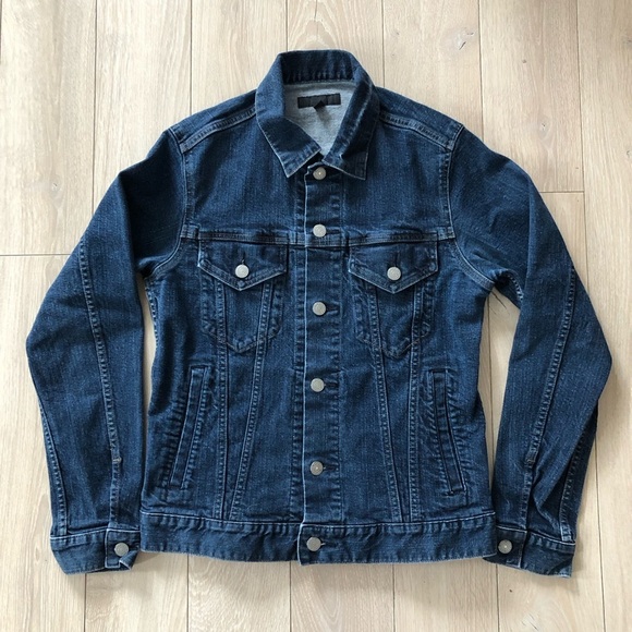 Uniqlo Classic Blue Jean Jacket Size S - Picture 1 of 12